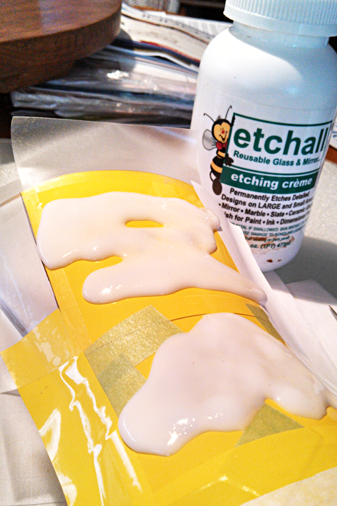 How to etch with etchall® etching creme