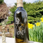 etchall glass etching wine bottle