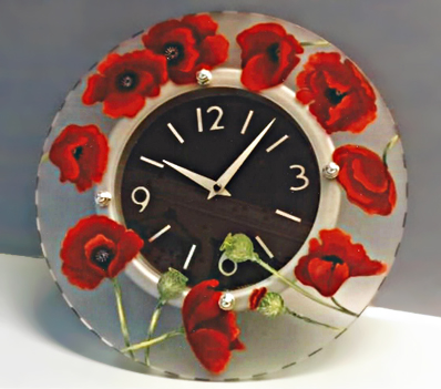 Poppy Clock