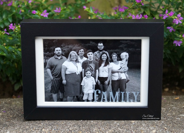 Etched Family Frame